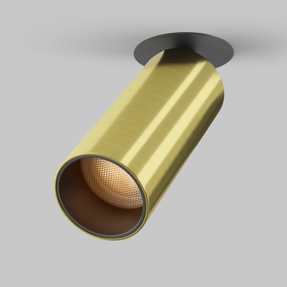 Встраиваемый светодиодный светильник Maytoni FOCUS LED C053CL-L12W2.7K-W-BS