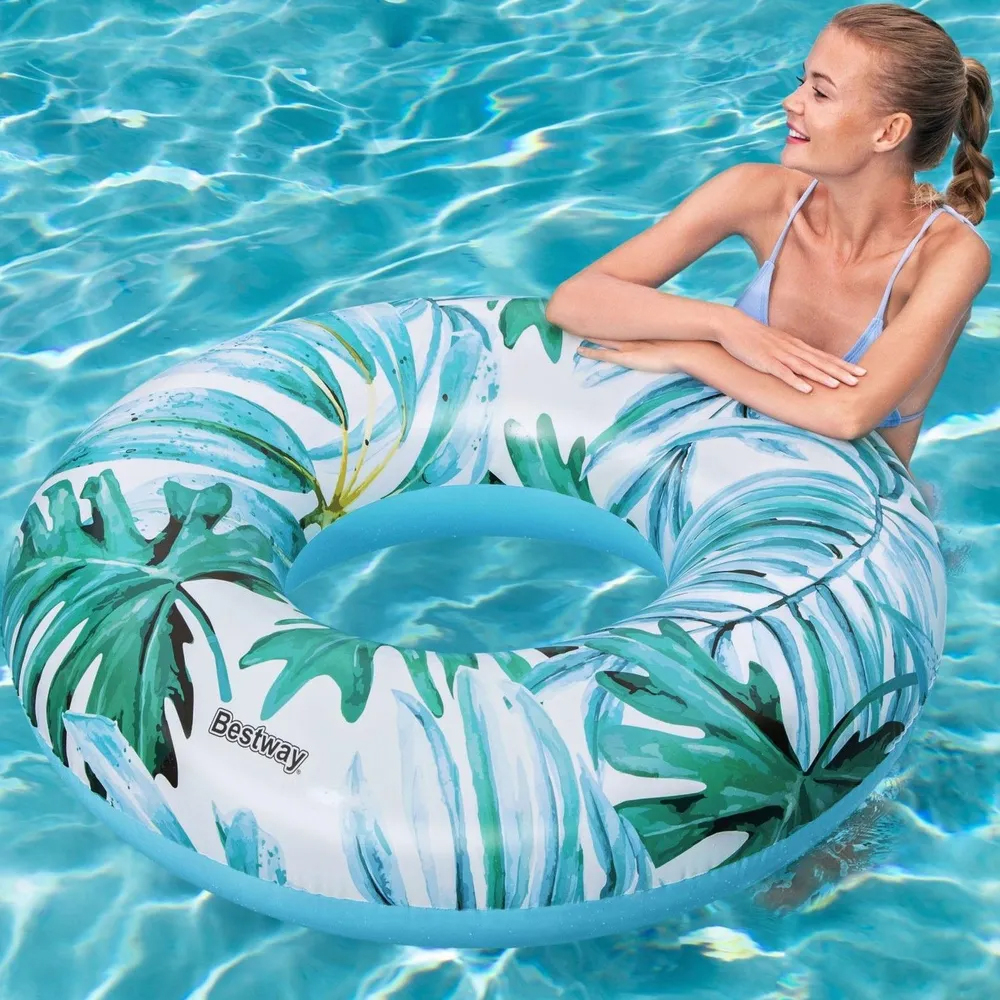 Круг для плавания 119см "Tropical Palms", Bestway 36237
