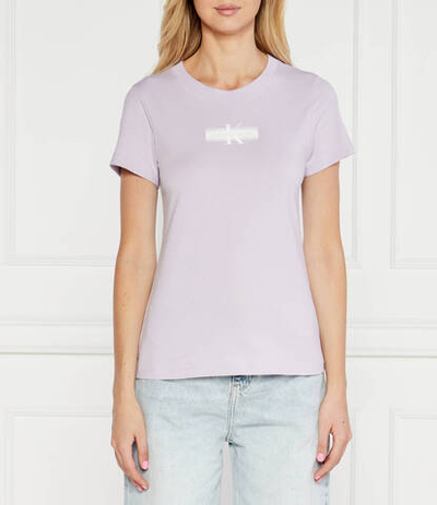 Футболка FADED CALVIN KLEIN JEANS - фиолетовый(J20J223625)