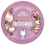 Chicken of the Sea, Infusions®, дикий тунец, чеснок и травы, 80 г (2,8 унции)