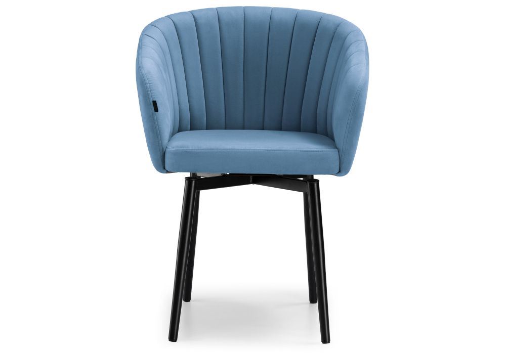 Стул на металлокаркасе Моншау крутящийся velutto 46 / черный