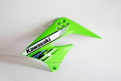 49131-5431-290. SHROUD-ENGINE,LH,L.GREEN ('12). KLX125-150 Plastic Fairing. KAWASAKI