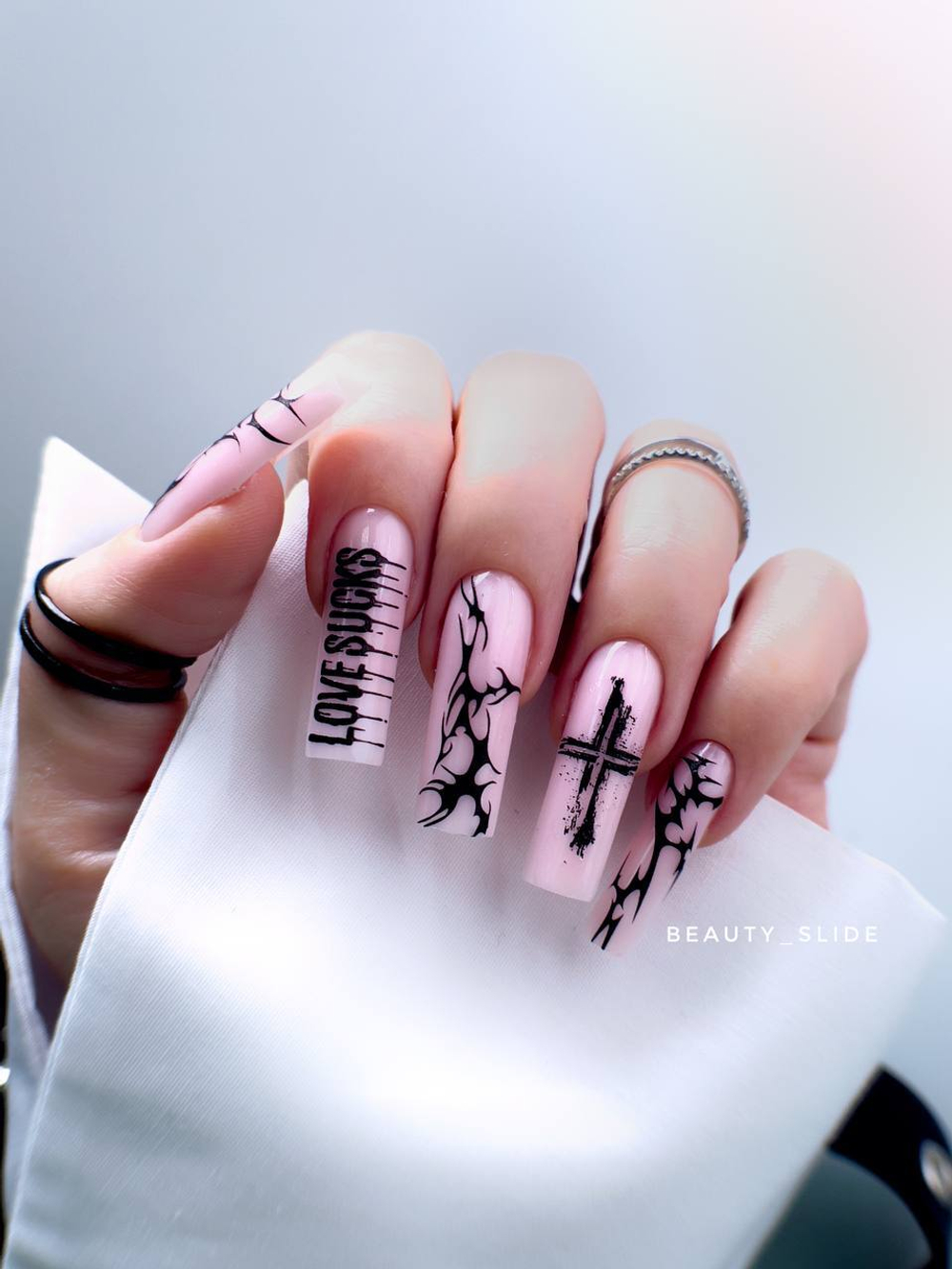 Слайдеры для маникюра/цвет/без фольги