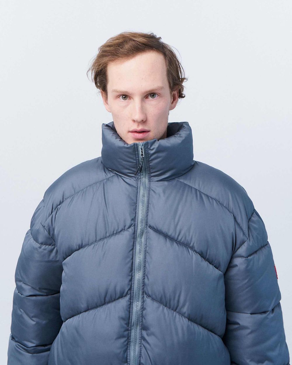 Пуховик МЕЧ FW23 PUFFER Iron Темно-Серая