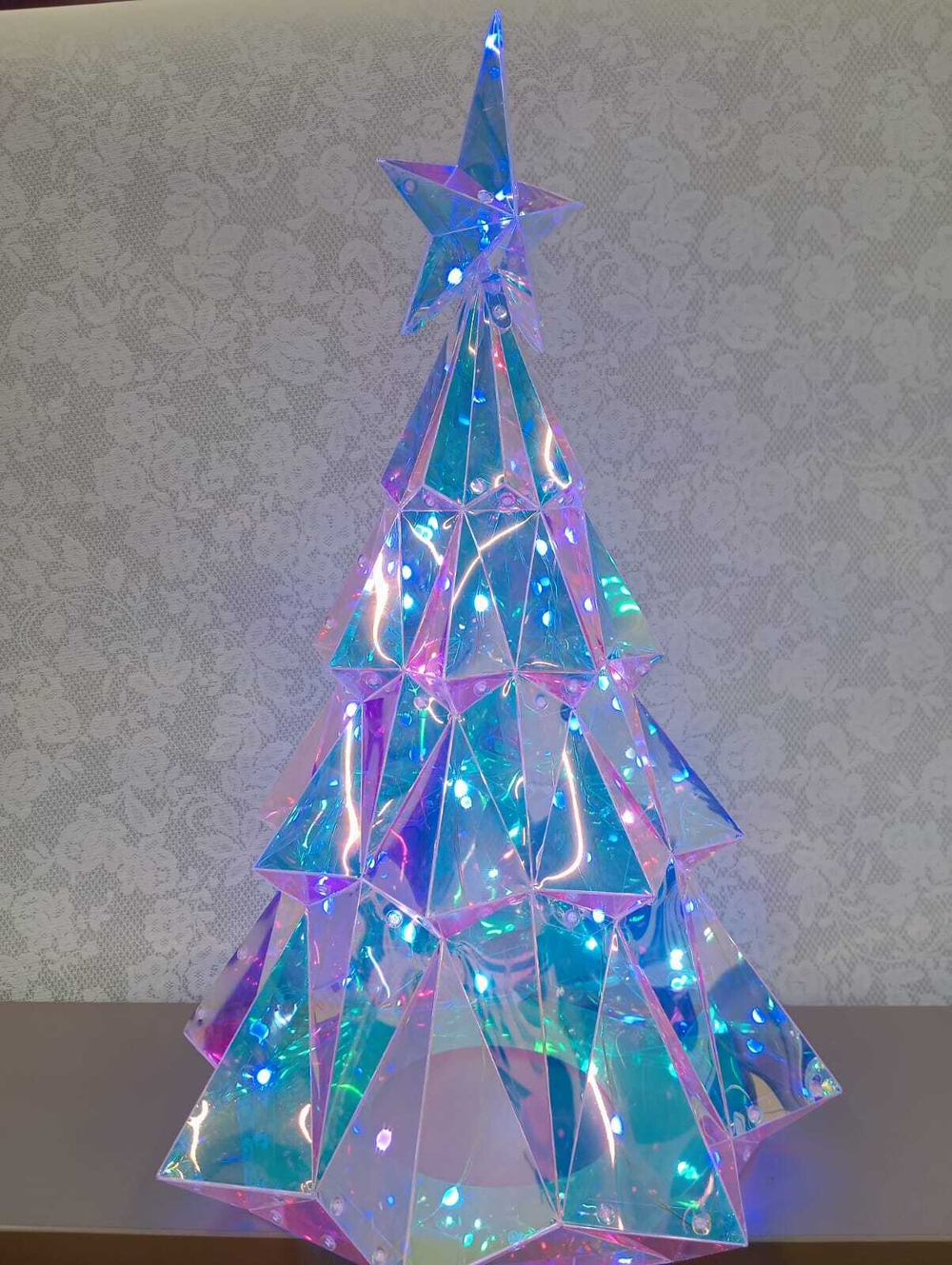 Фигура светодиодная внешняя Елка 50см LED, мультиколор, ПЭТ, RX200-40