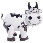 Шар Фольгированный Корова черно-белая (Белый)