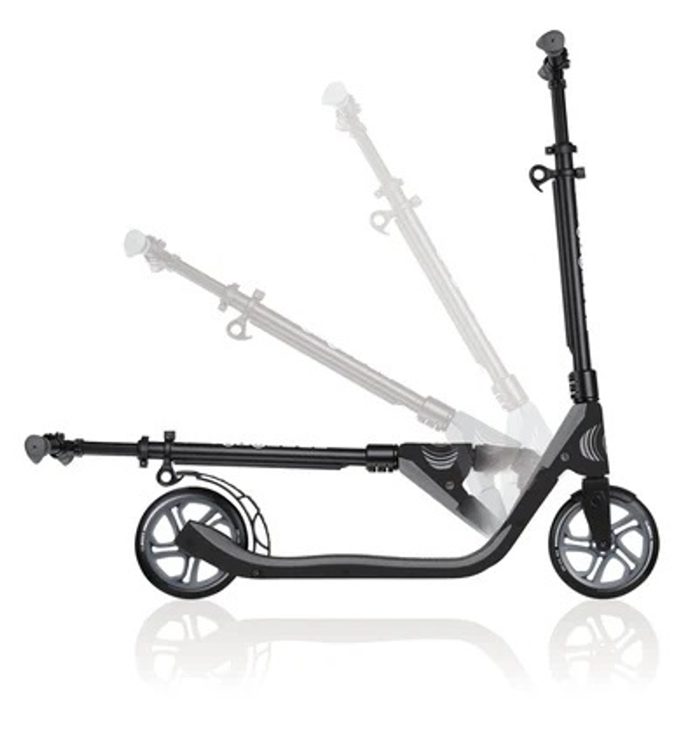Самокат Globber ONE NL 205 черно-серый