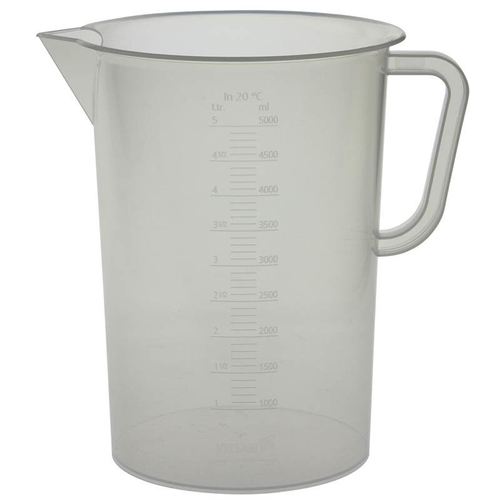 Стакан мерный 5000мл ( пластик )