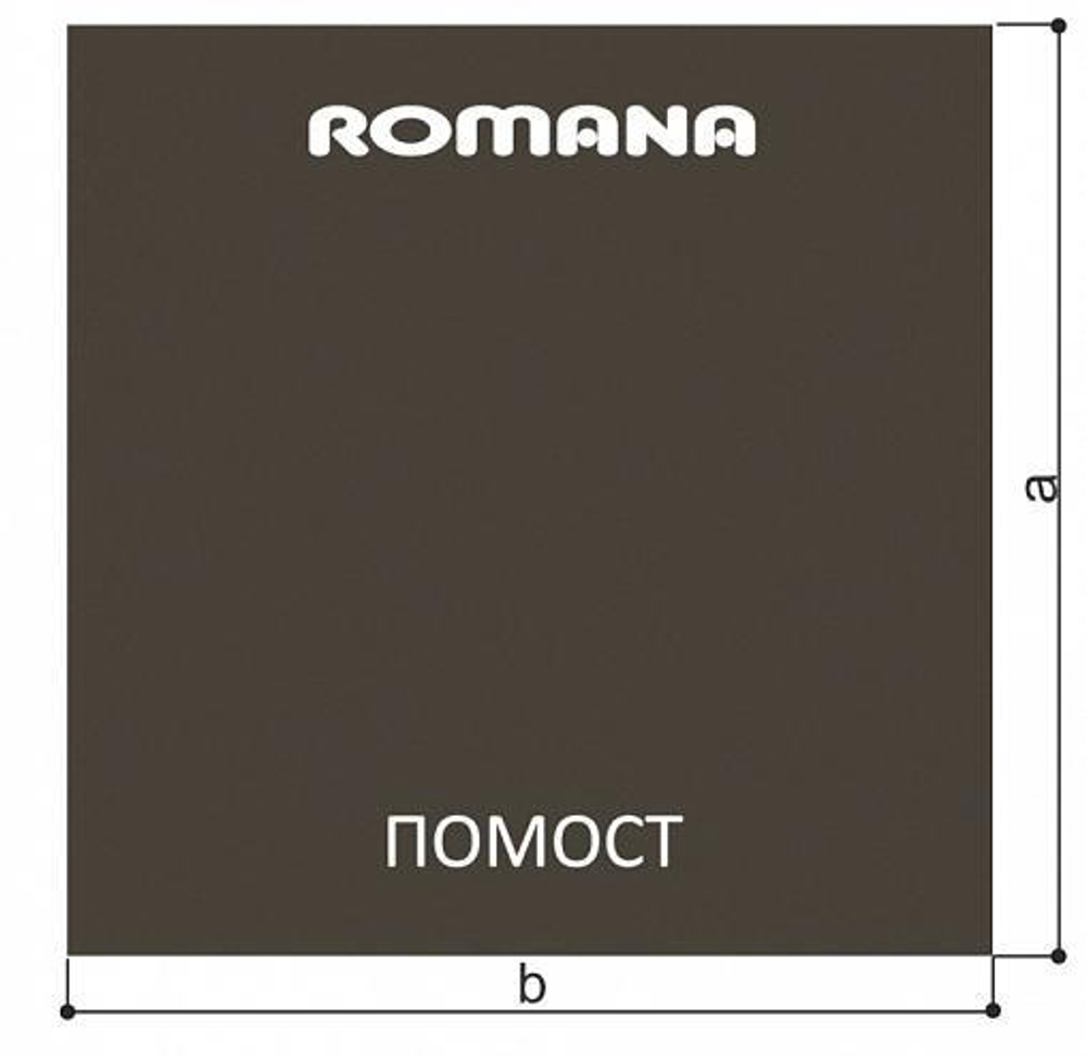 Платформа для рывка гири Romana 203.04.01 для спортивной площадки