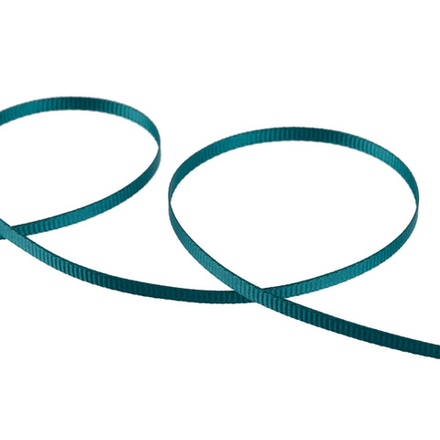 "Gamma" репсовая лента GR-03 3 мм №011 т.зеленый