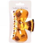 Заколка-краб для волос на блистере «Diana Collection - Sia», микс 4 цвета, 7,5см