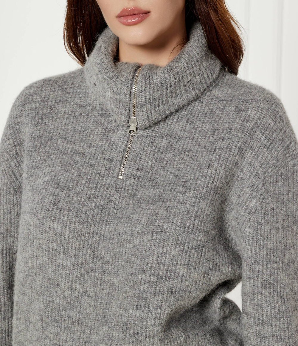 Шерстяной гольф SAANOUR Sams\u00f8e Sams\u00f8e - серый(F24300038)