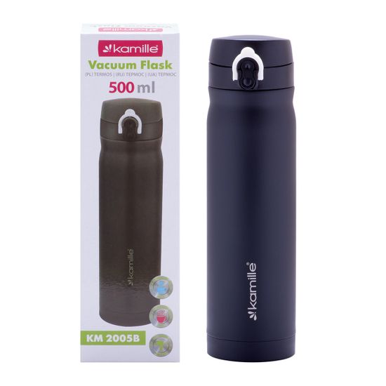 Термокружка 500 мл. из нержавеющей стали Kamille KM 2005B