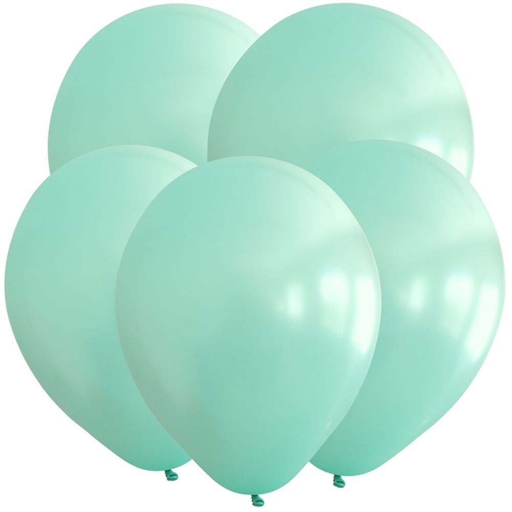 Шар 5&quot; Морская волна пастель/ Sea green ВС