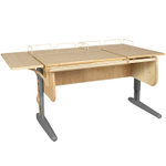 Растущая парта с задними и боковой полками Дэми СУТ 25-02-Б1 (1500×880 мм)