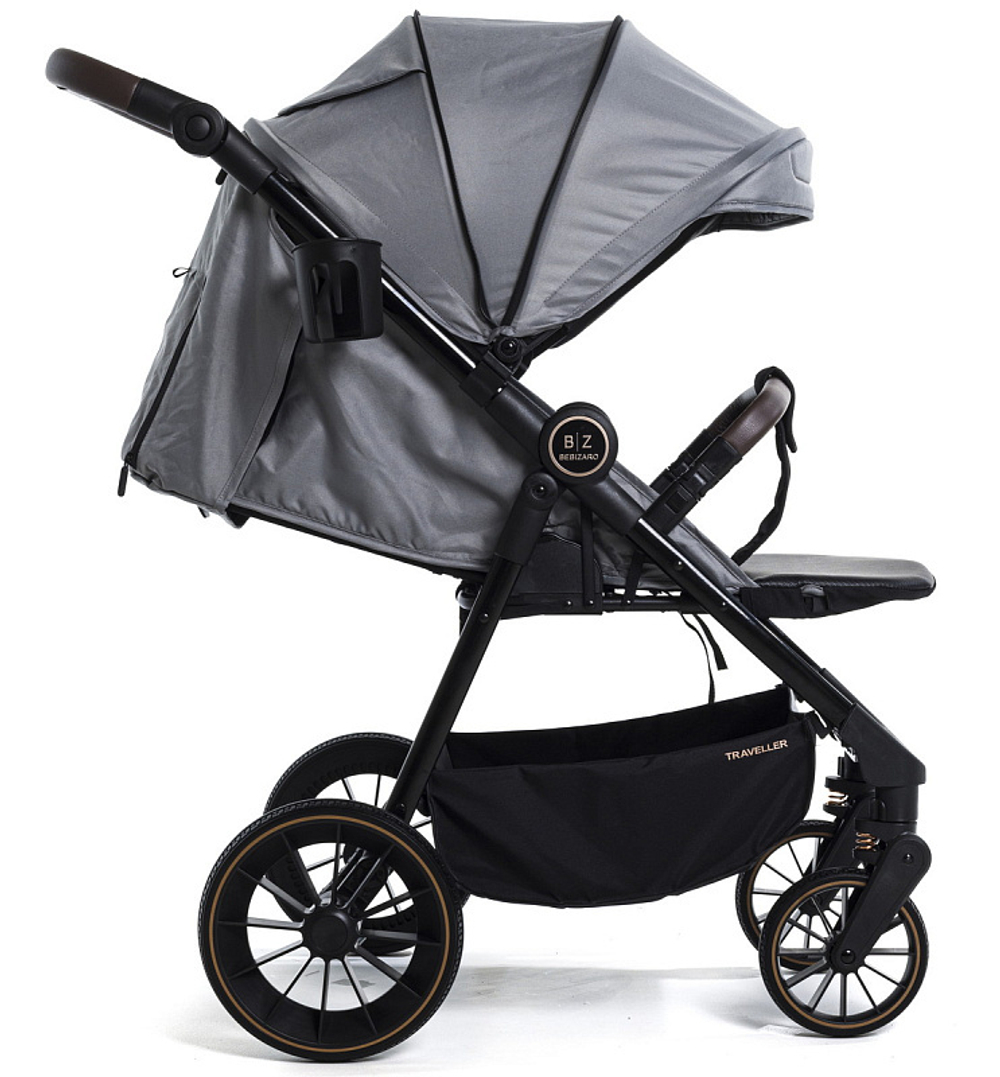 Прогулочная коляска Bebizaro Traveller BD211 (BZBE/03) Grey