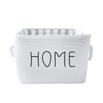 Корзина для хранения "White", Д200 Ш200 В165, белый