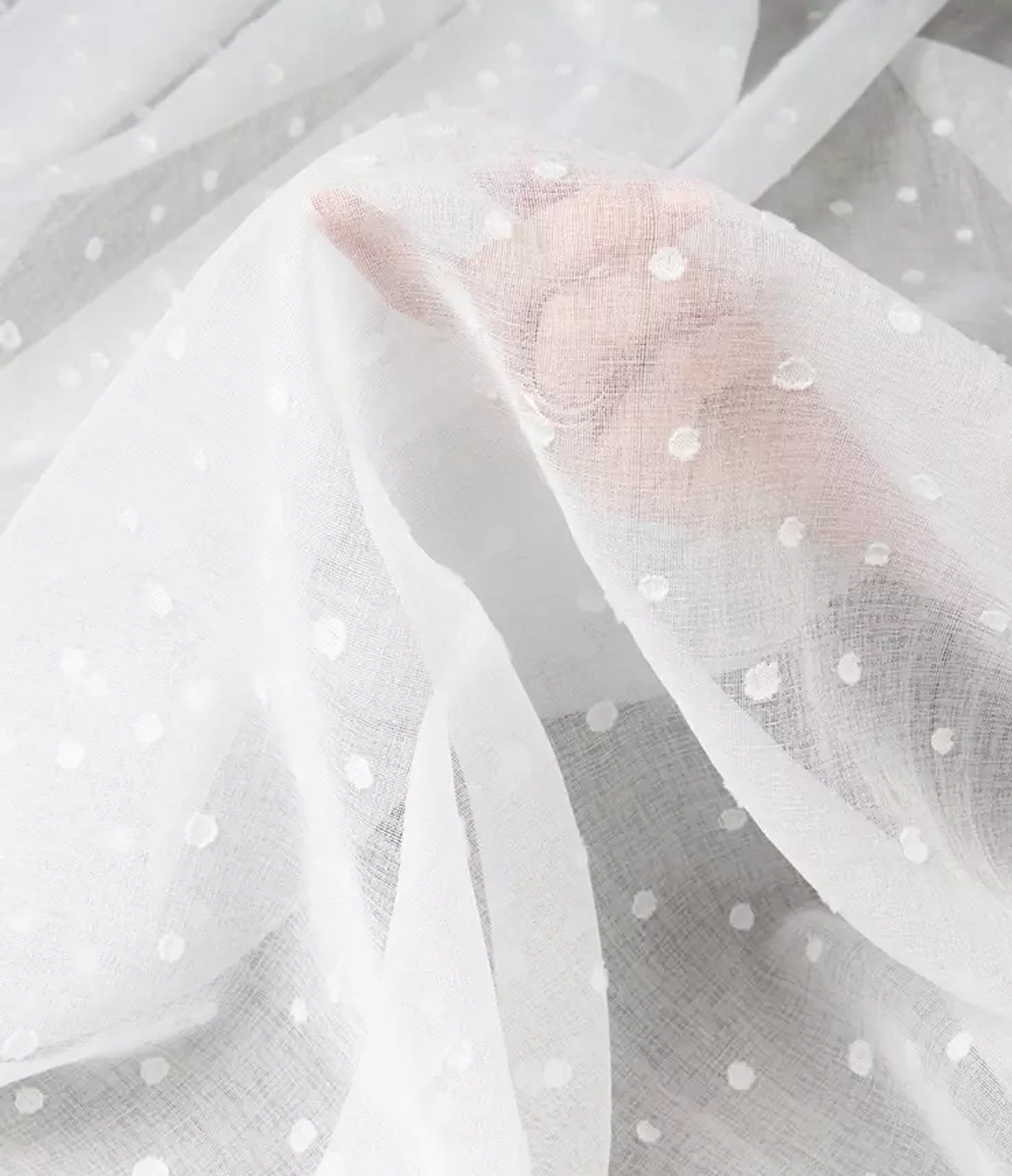 Тюль Legrand Спот Белый