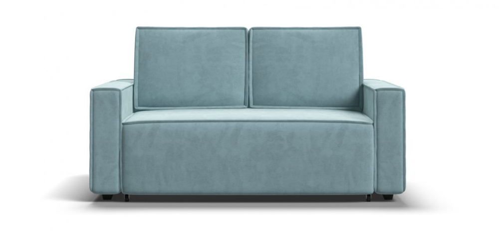 Диван Норд двухместный Велюр Монолит аква