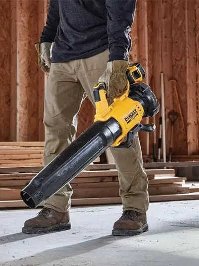 DEWALT DCMBL562N 20 В, Воздуходувка бесщеточный ручной инструмент для удаления листьев, скорость 125 миль/ч, 450 фут/мин против часовой стрелки