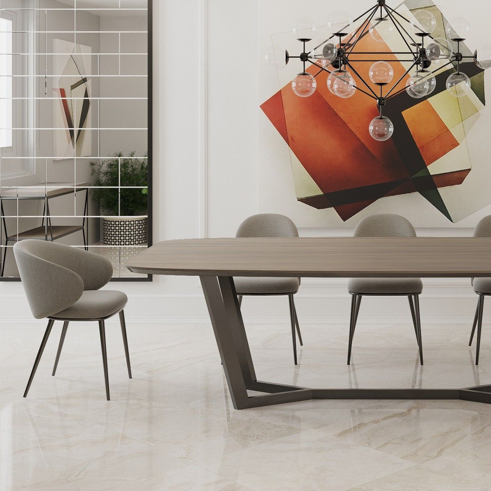 Стол овальный BENZ 230, шпон