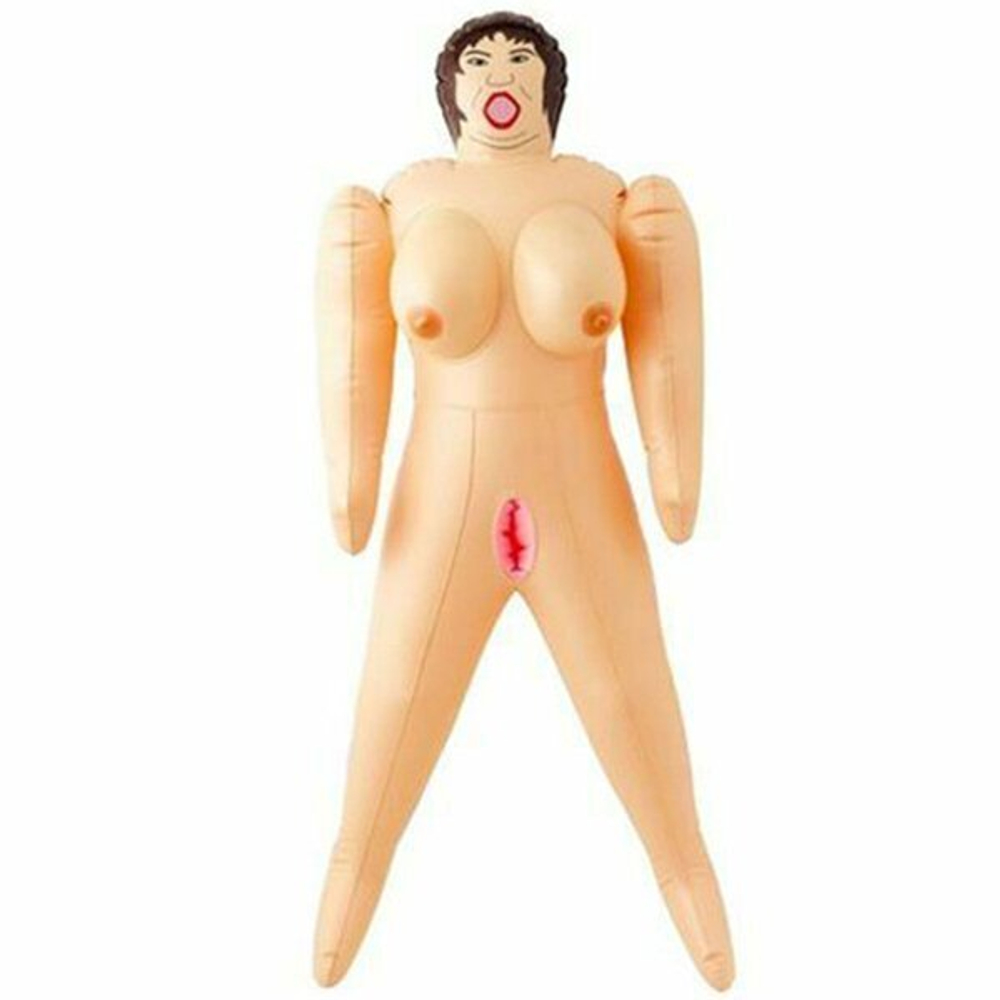 Надувная мини-кукла Bella - 66 см. (Цвет: телесный)