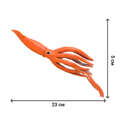 Игрушки фигурки в наборе морские животные (китовая акула, акула, морж, кальмар, окунь и др)