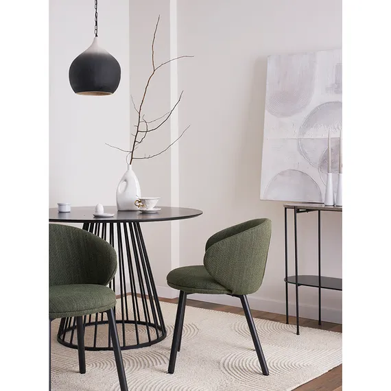 Стул Comfy, зеленая рогожка