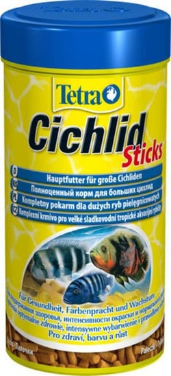 TetraCichlid Sticks корм для всех видов цихлид в палочках 500 мл