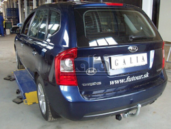 Фаркоп оцинкованный Galia K032A для Kia Carens 2006-2013(паспорт и сертификат в комплекте)(без электрики)