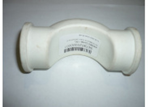 Обводное колено раструбное ду 32 белый