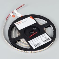Светодиодная лента FC-A120-8mm 24V Warm2400-CX1 (10 W/m, IP20, 5m) (Arlight, резка 1 светодиод) 052798