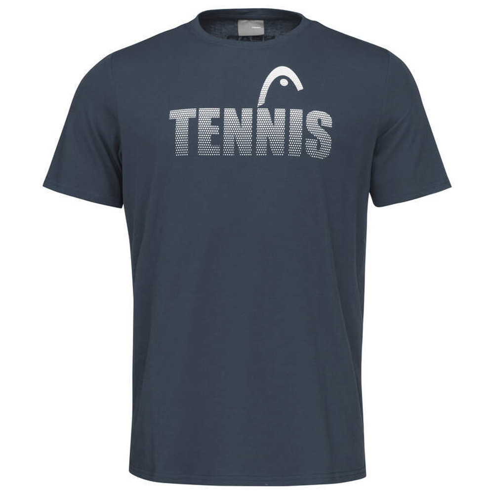 Детская теннисная футболка Head Club Colin T-Shirt - navy