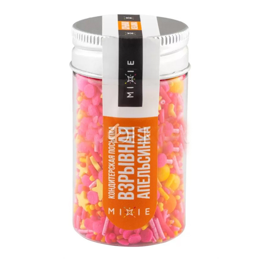 Посыпка MIXIE "Взрывная апельсинка", 50г