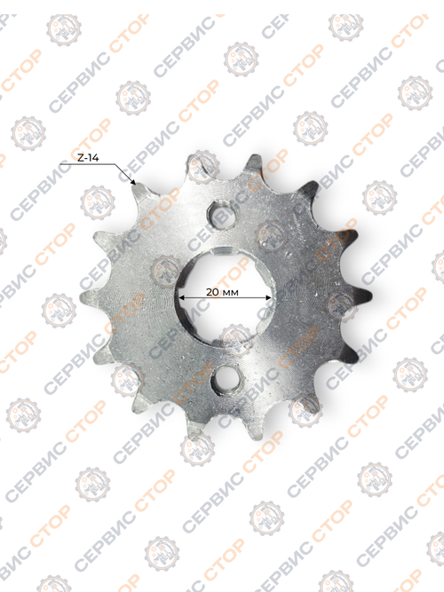 Звезда ведущая (428-14) 20мм сталь