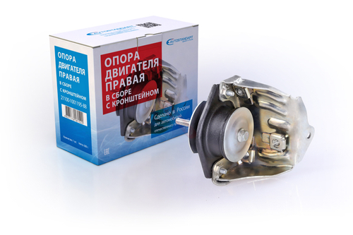 Опора двигателя правая (в сборе с лопатой) 2110