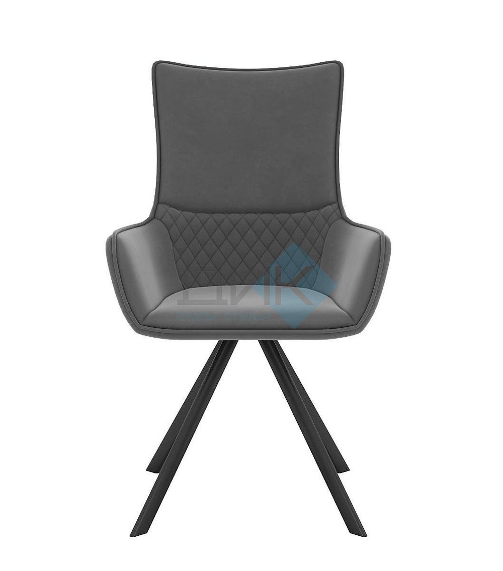 Стул DikLine 289 поворотный опоры чёрные