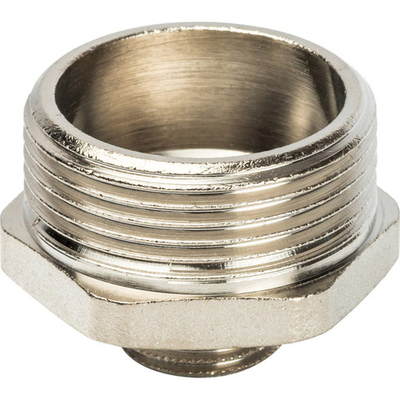 Ниппель переходной STOUT НН 1 1/4"X1/2"никель