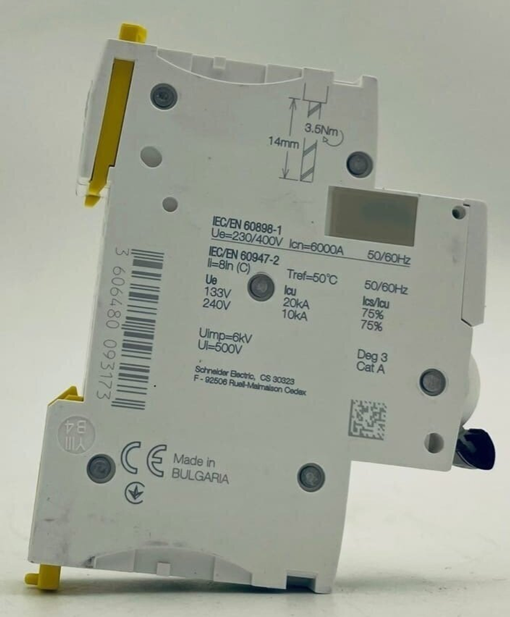Автоматический выключатель Schneider Electric Acti 9 iC60N (C) 6кА 32 А
