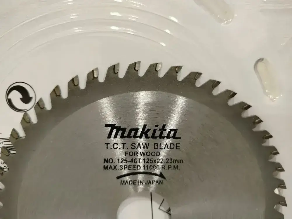 Диск пильный 125x22.23 мм, 48 зуб. MKTA по дереву