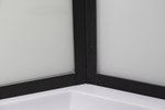 Душевая кабина Niagara Premium 100x100 NG-6902-01G Black с гидромассажем