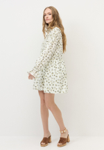 Платье мини с завязками