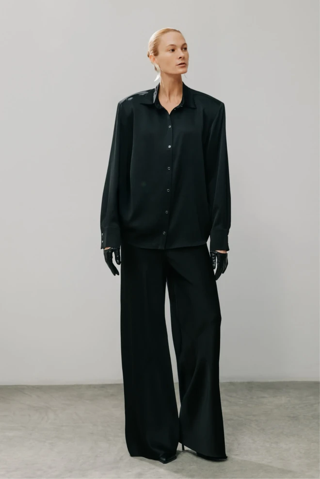 Сатиновые брюки