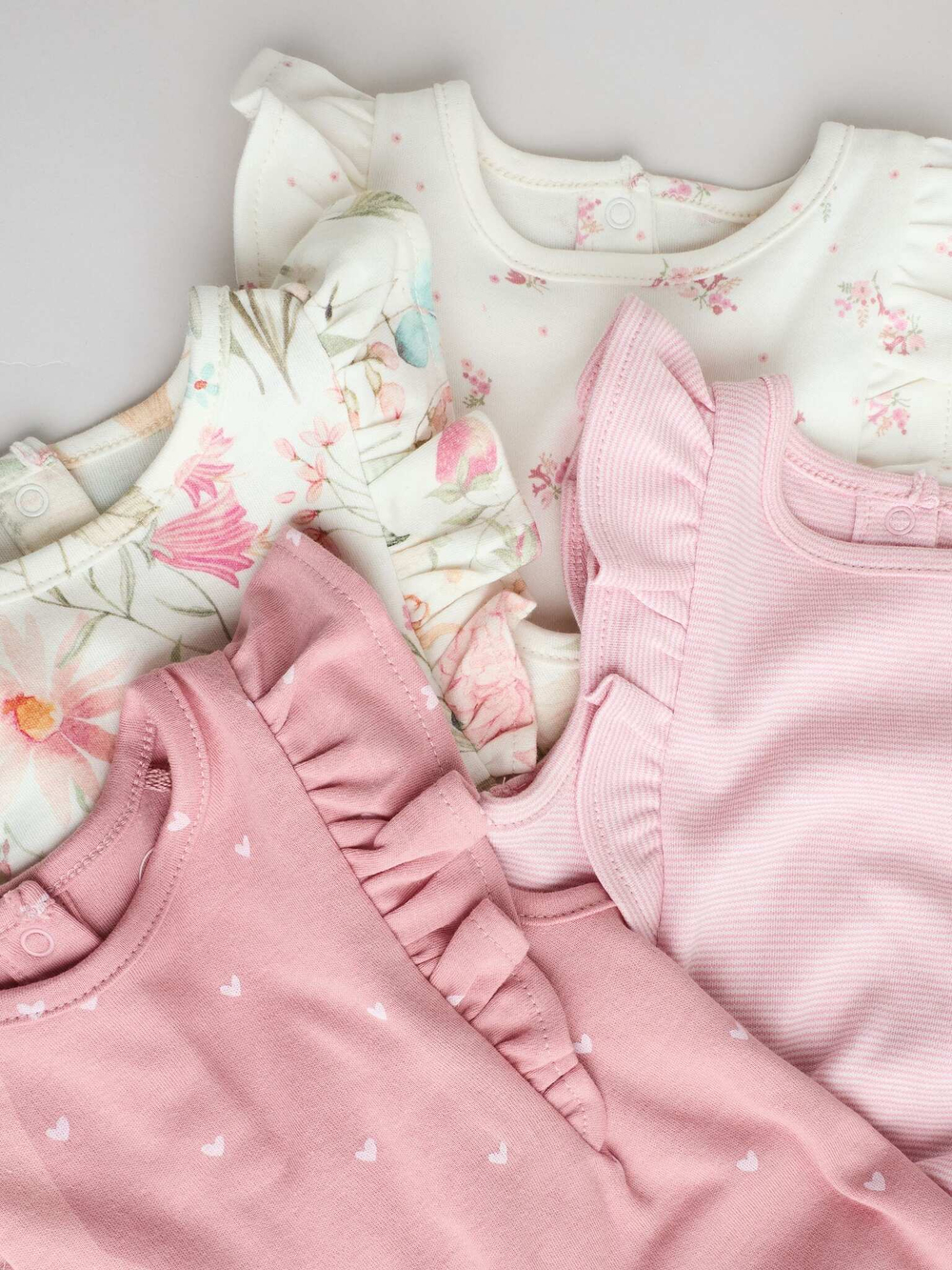 Песочник для малышей Next AA6-654, 4 шт., Розовый, Белый