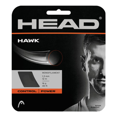 Струны теннисные HEAD Hawk String Set 12m - Grey