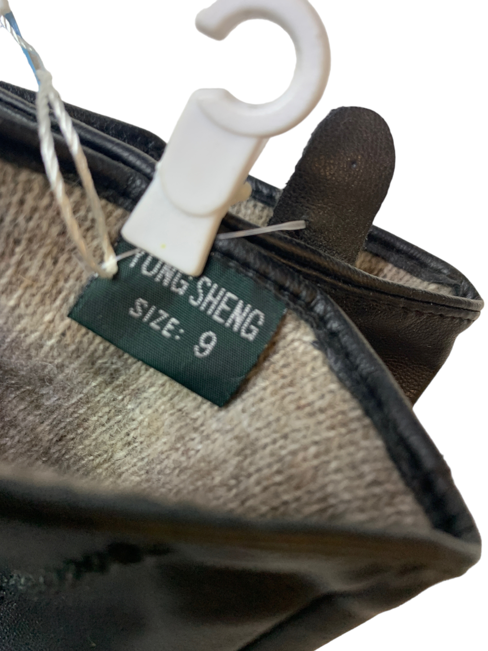 Yongsheng.Эко кожа. Подклад трикотаж-шерсть.Перчатки.Женские.10 шт в упаковке.