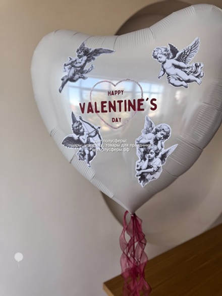 Большое сердце Счастливого Дня Святого Валентина