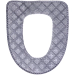 Чехол для сиденья унитаза «Soft»серый