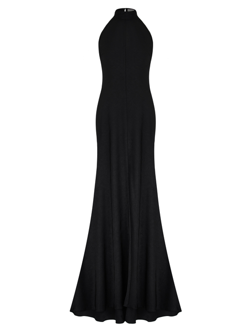 Платье Americano с высоким горлом, черный