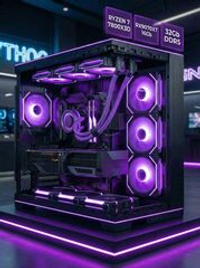 Игровой компьютер / RYZEN 7 7800X3D / AMD RX9070XT / 32GB / DDR5 / SSD 2 ТБ / Windows 11 Pro
